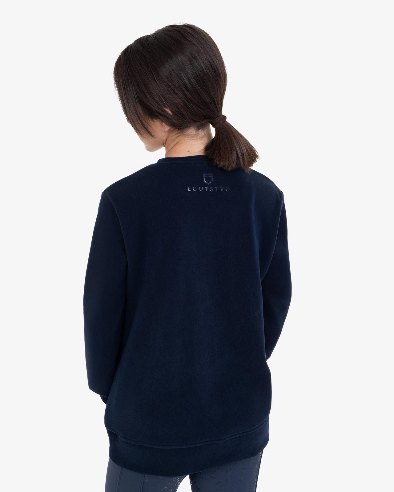Kids' unisex crewneck fleece sweatshirt