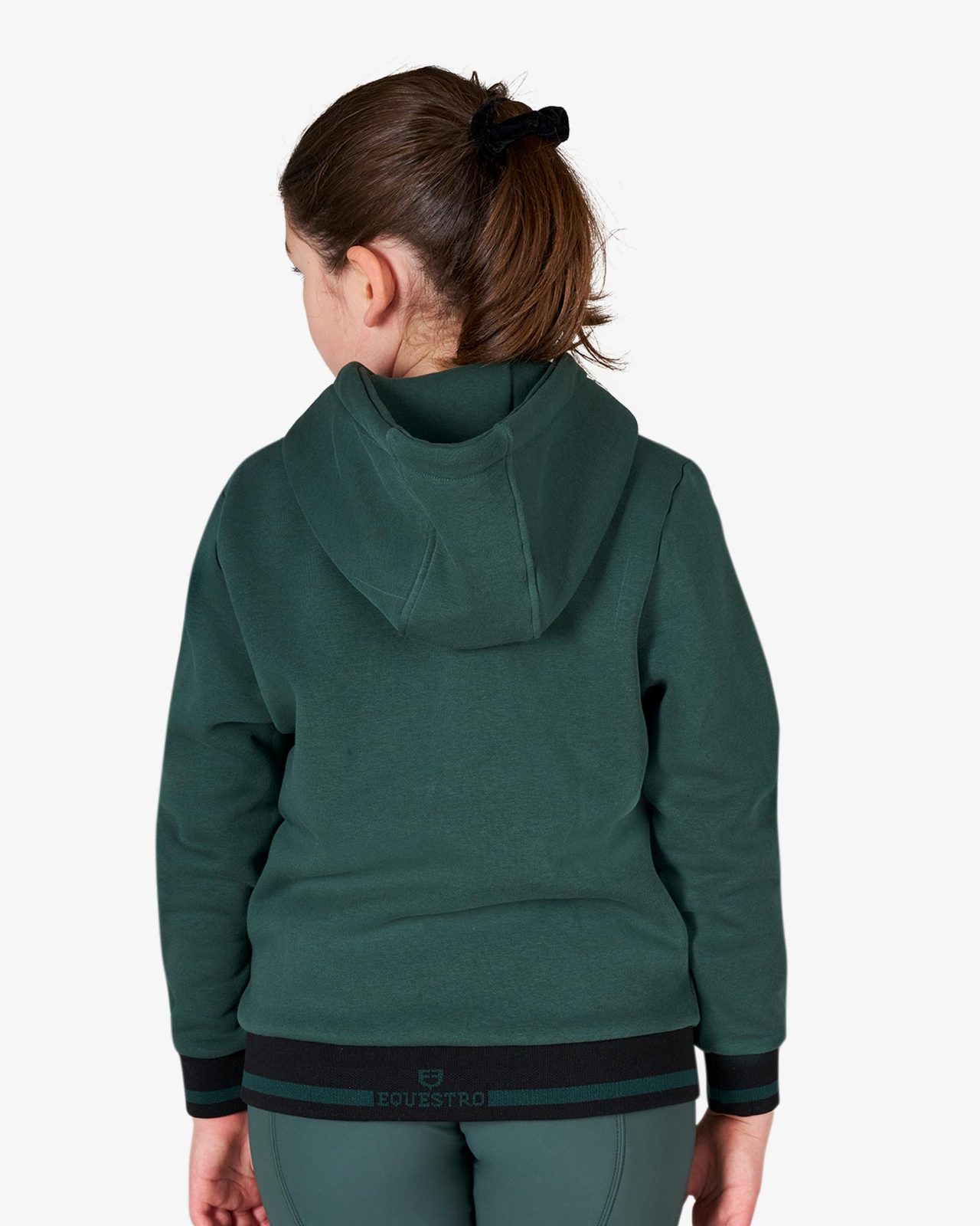 Kids' unisex hoodie with front zip
