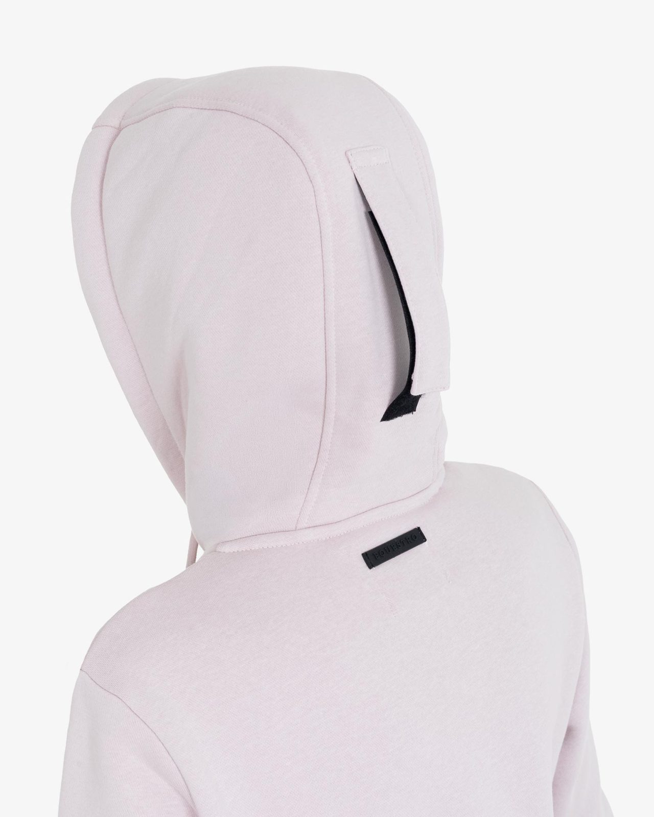Women's hoodie with front zipper