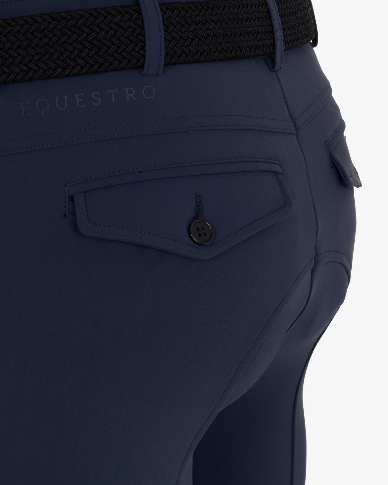 Men’s slim-fit knee grip breeches