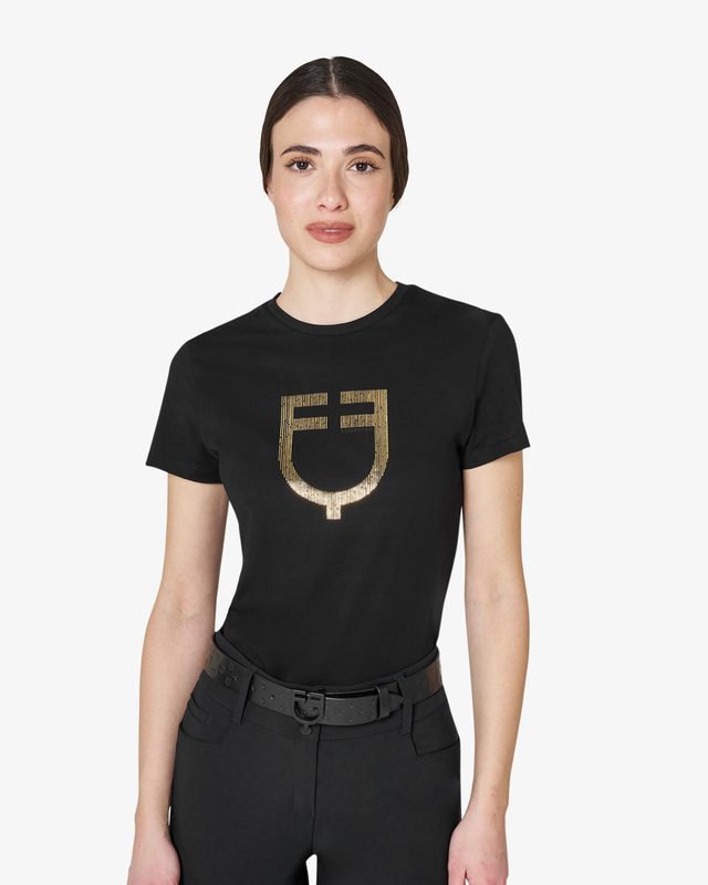 Women’s T-shirt with foil logo