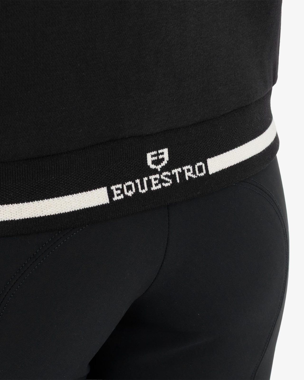 Women's hoodie with front zipper