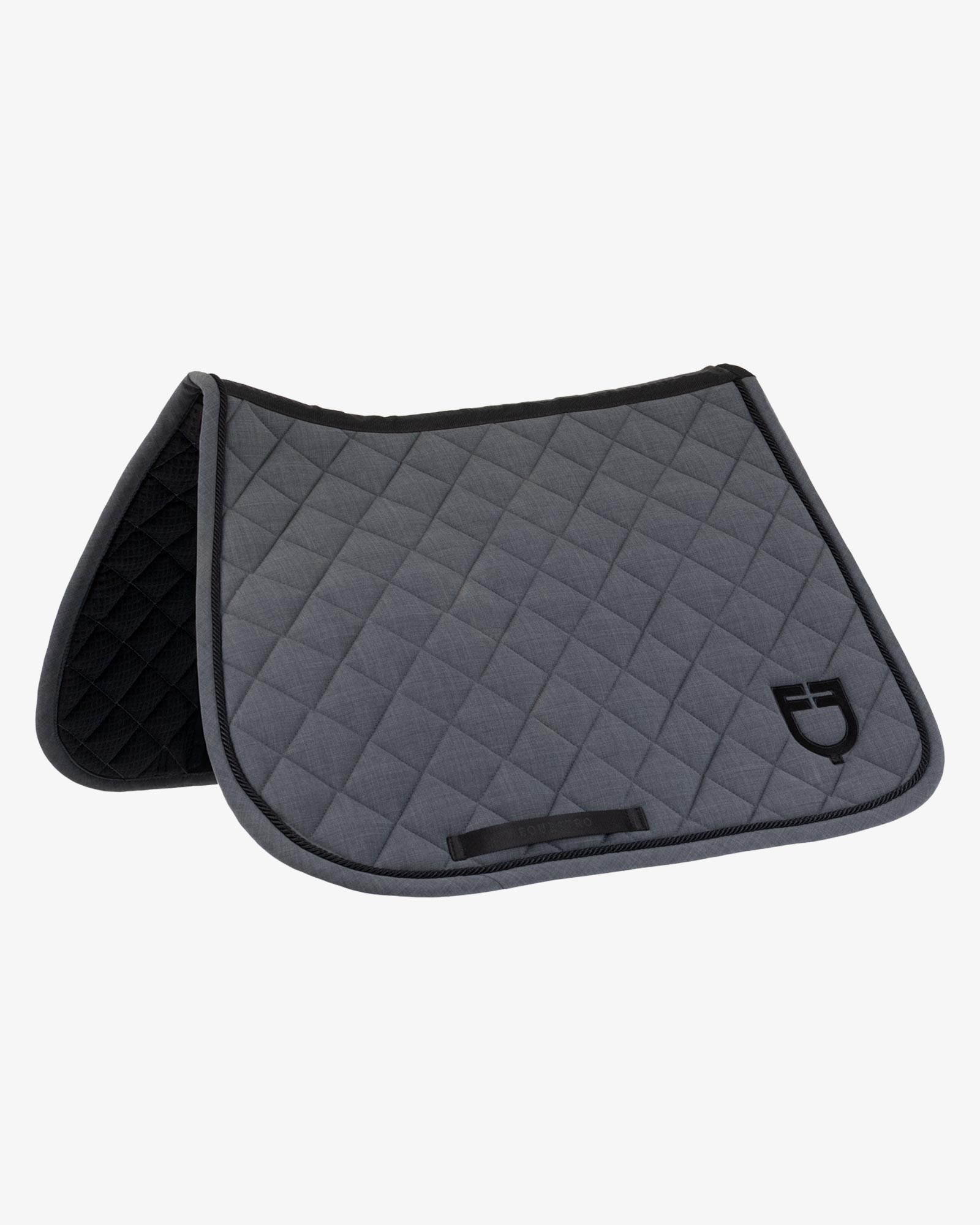 Jumping saddle pad in technical wool