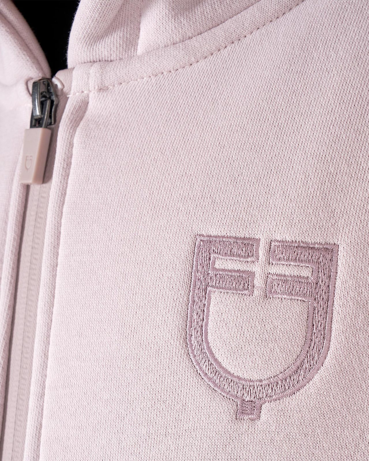 Kids' unisex hoodie with front zip