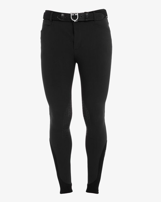 Men’s slim-fit knee grip breeches