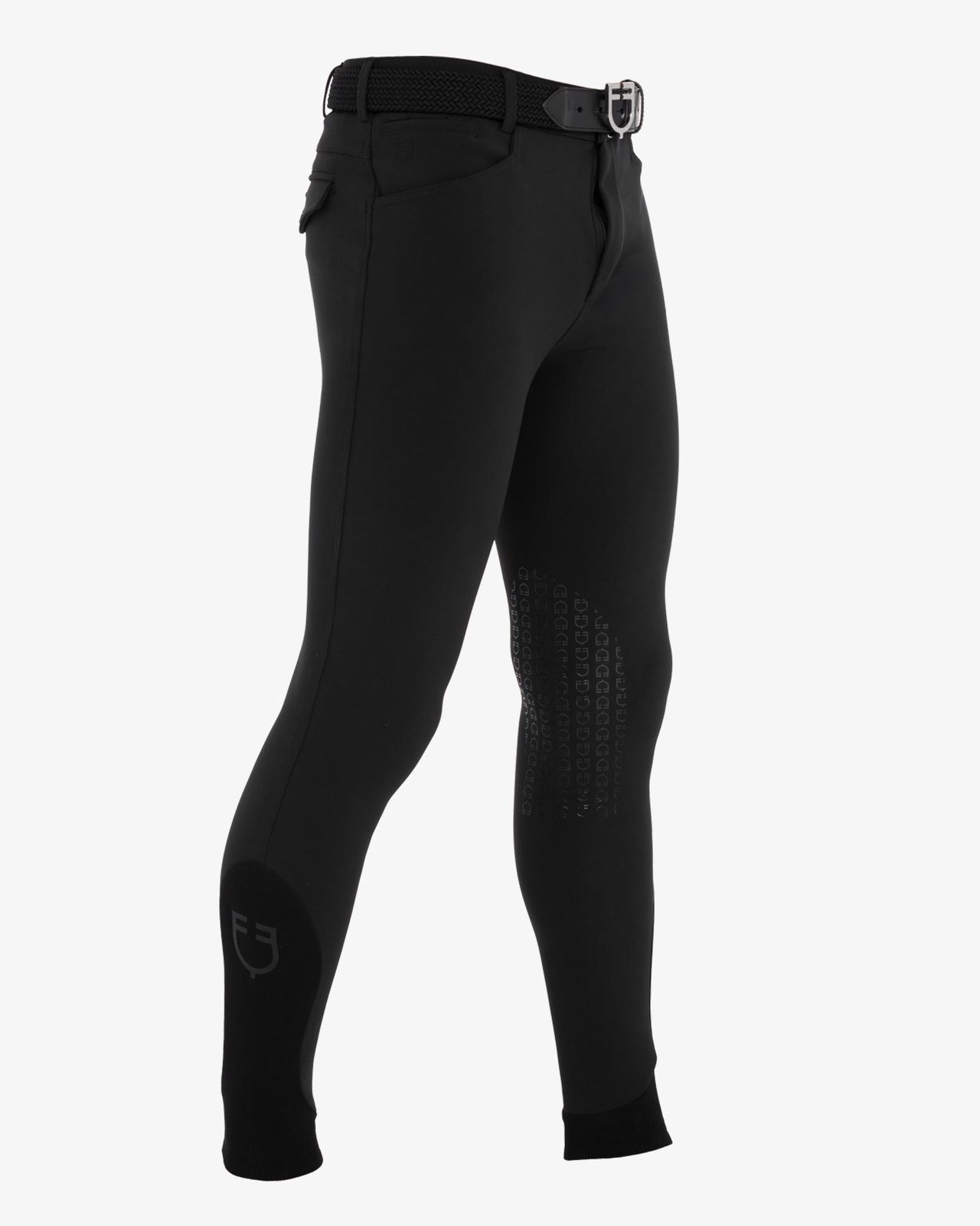 Men’s slim-fit knee grip breeches