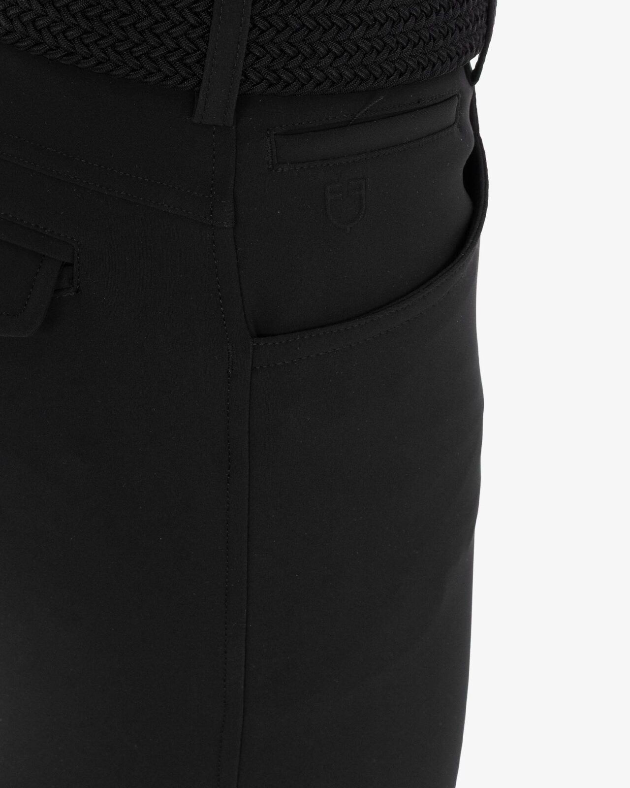 Men’s slim-fit knee grip breeches