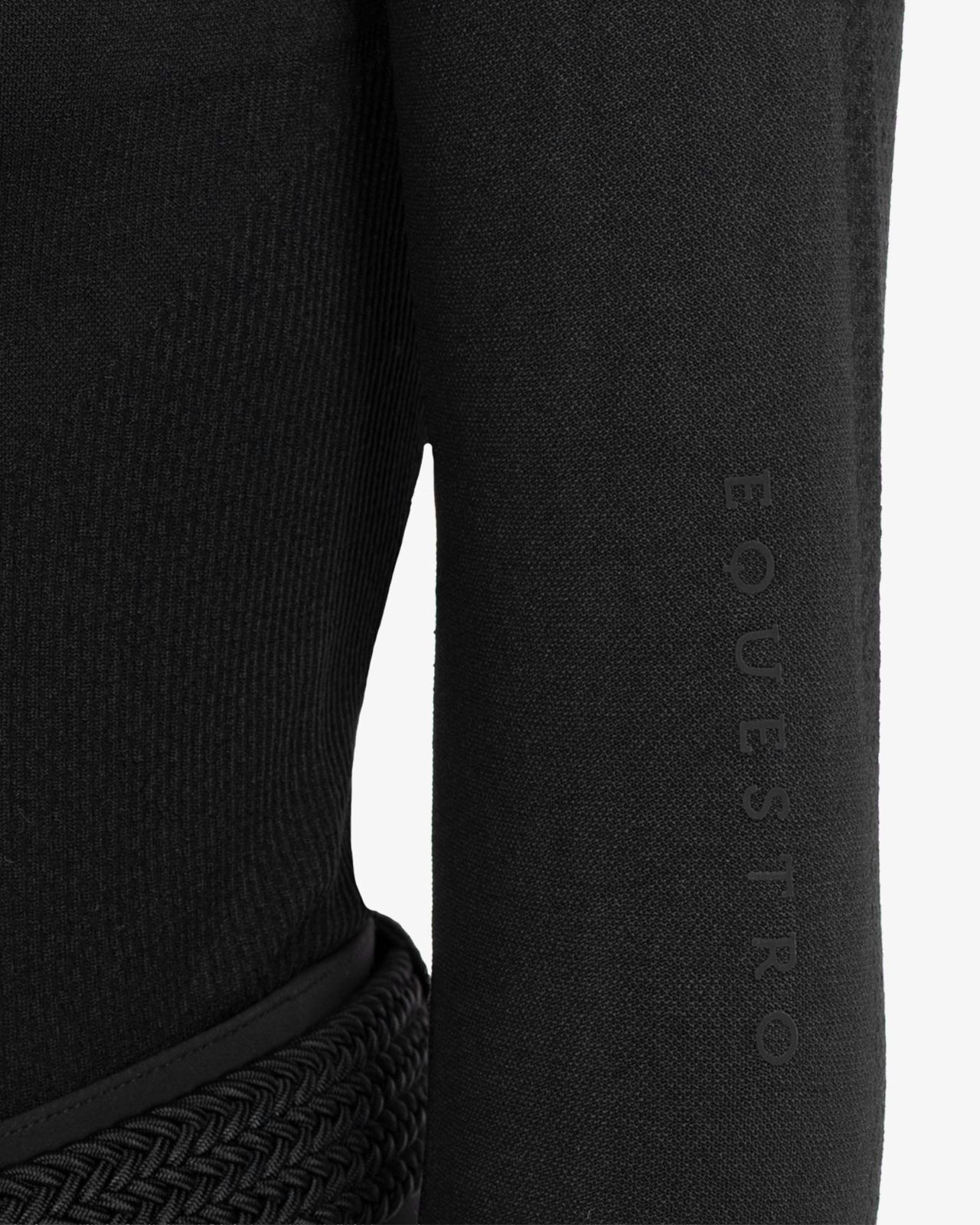Women's training polo shirt in technical knit with zipper