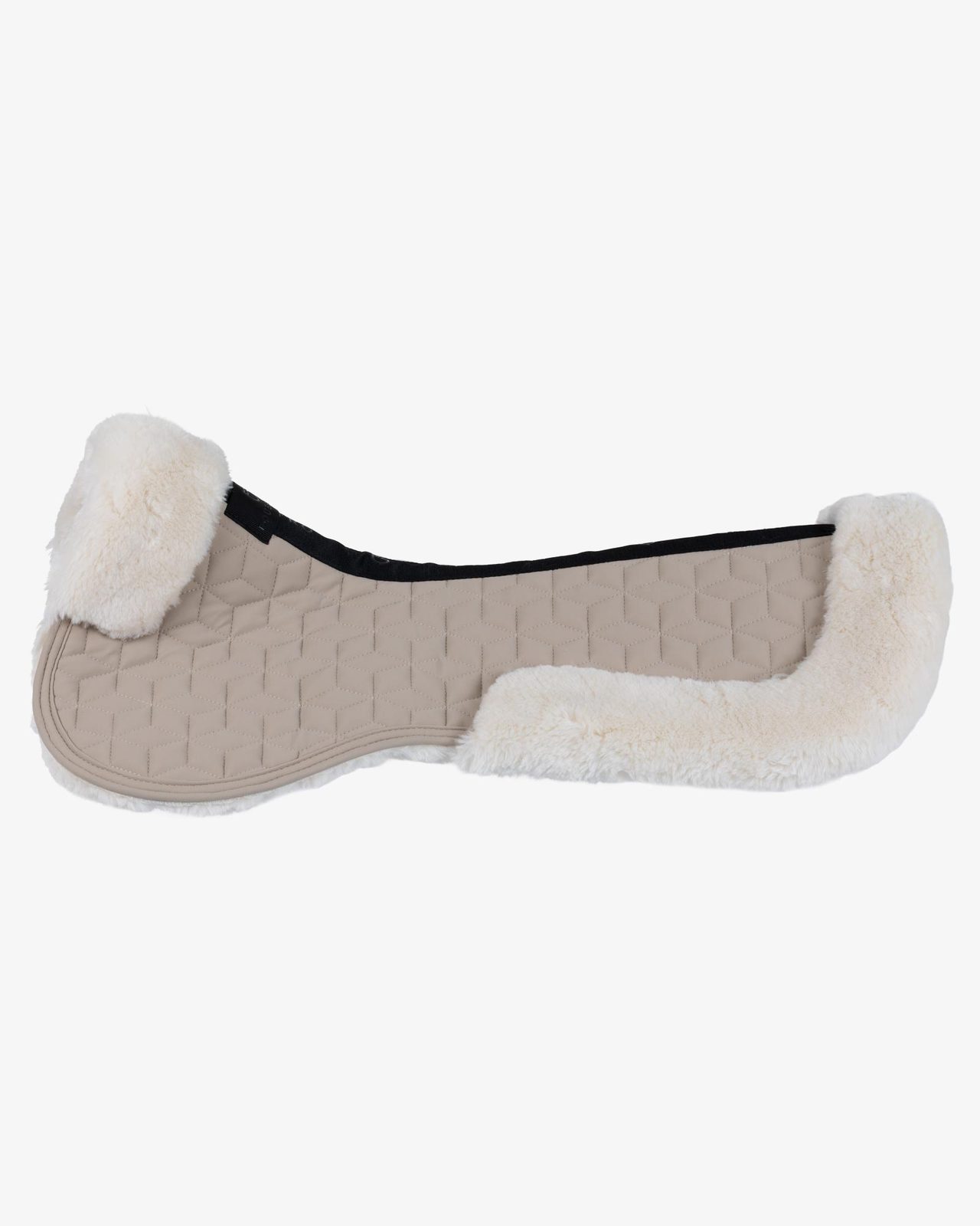 Pad in technical fabric and sheepskin with cube quilting