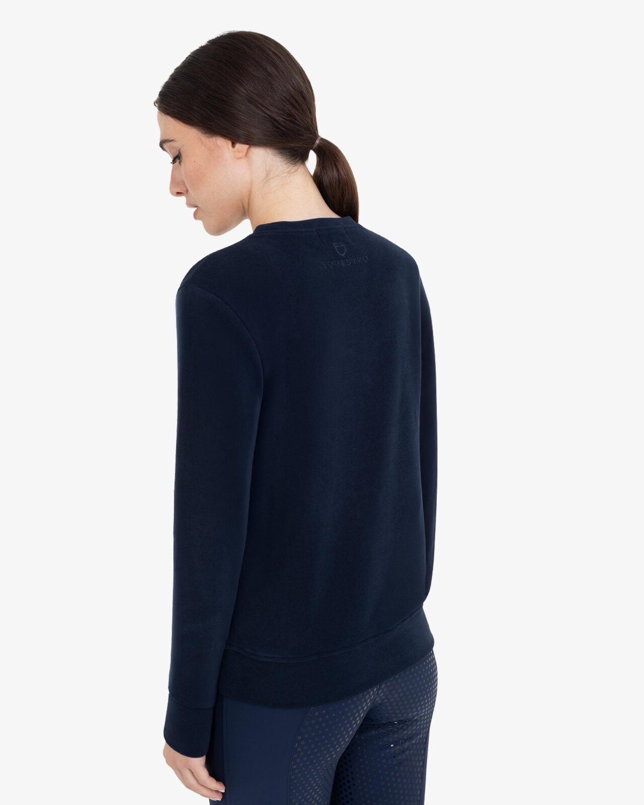 Women's fleece crewneck sweatshirt