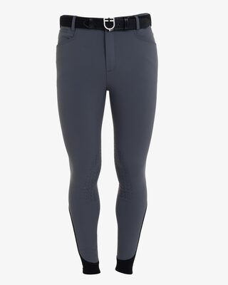 Men’s slim-fit knee grip breeches