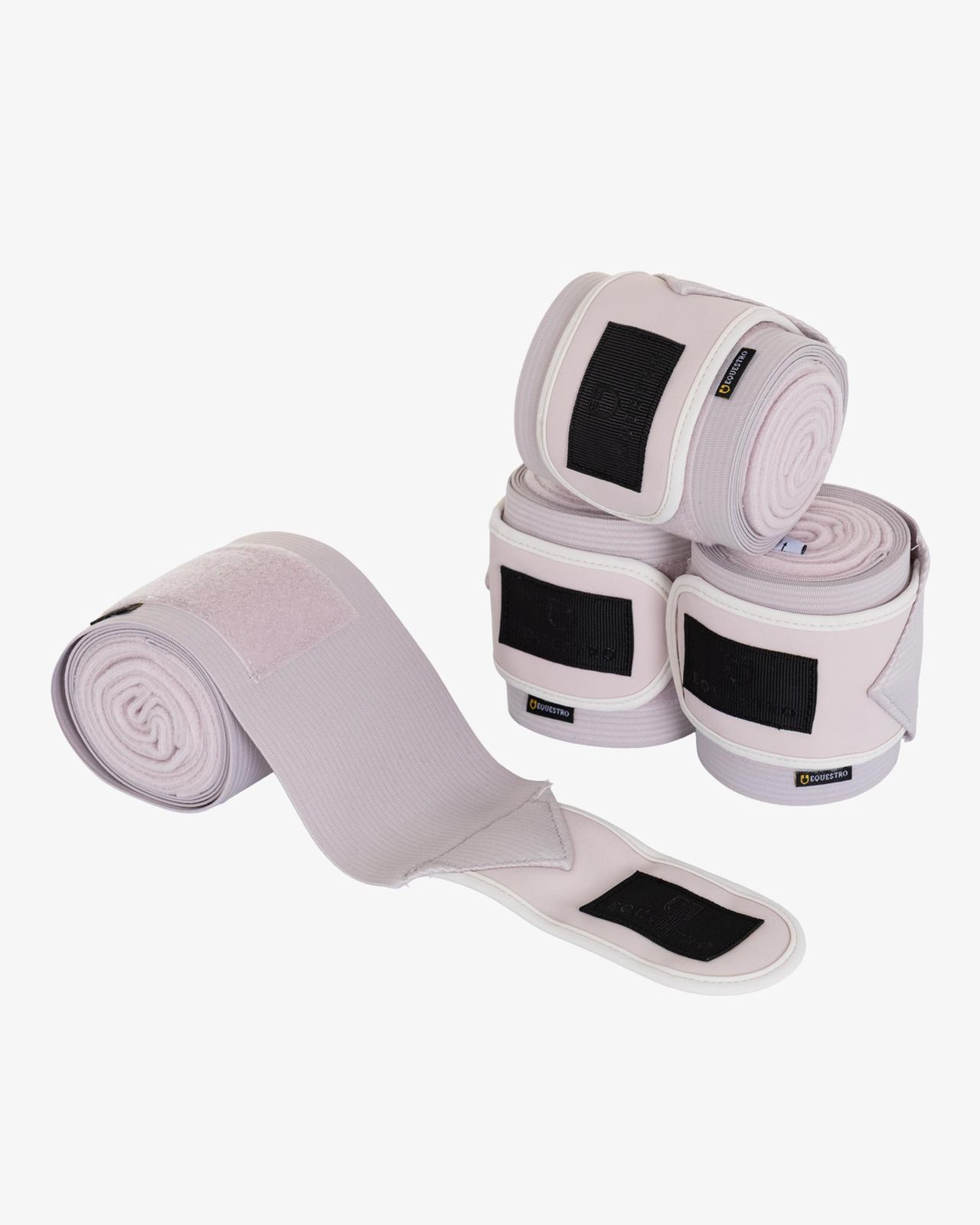 Fleece working bandages with elastic