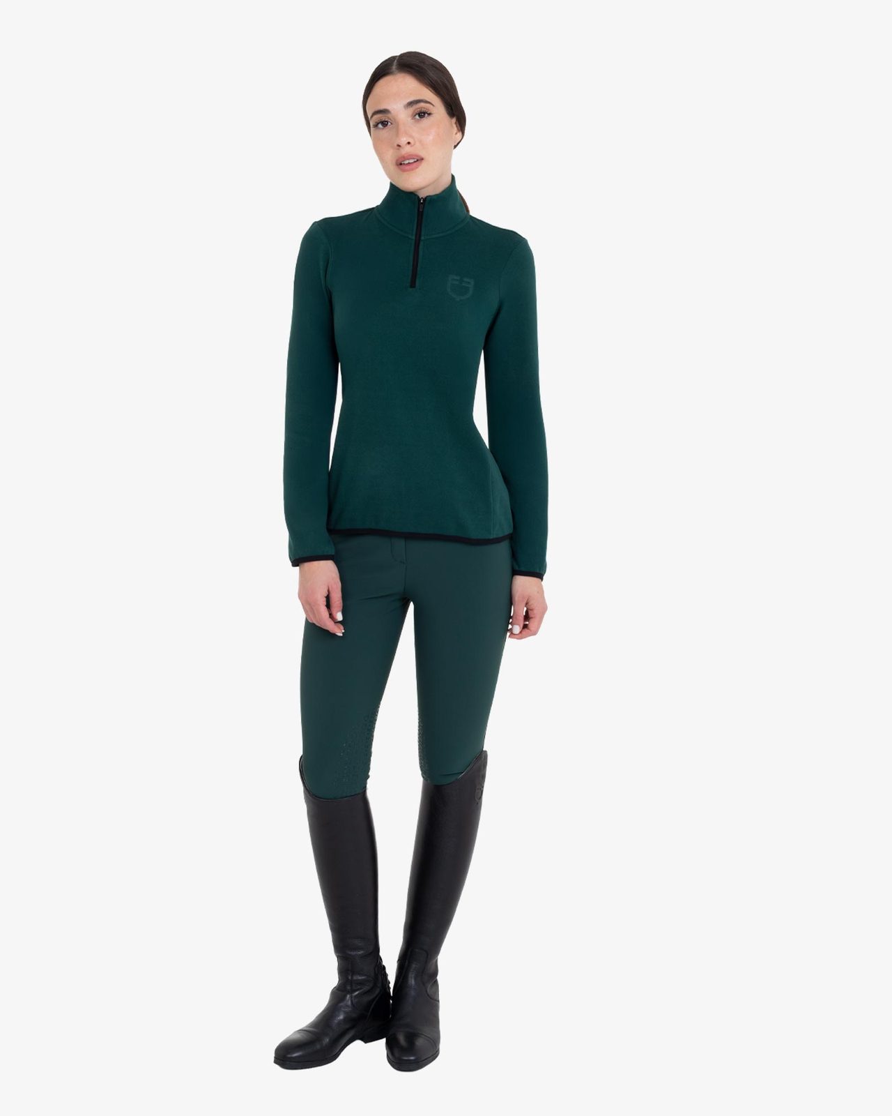 Women's high-waisted knee grip breeches