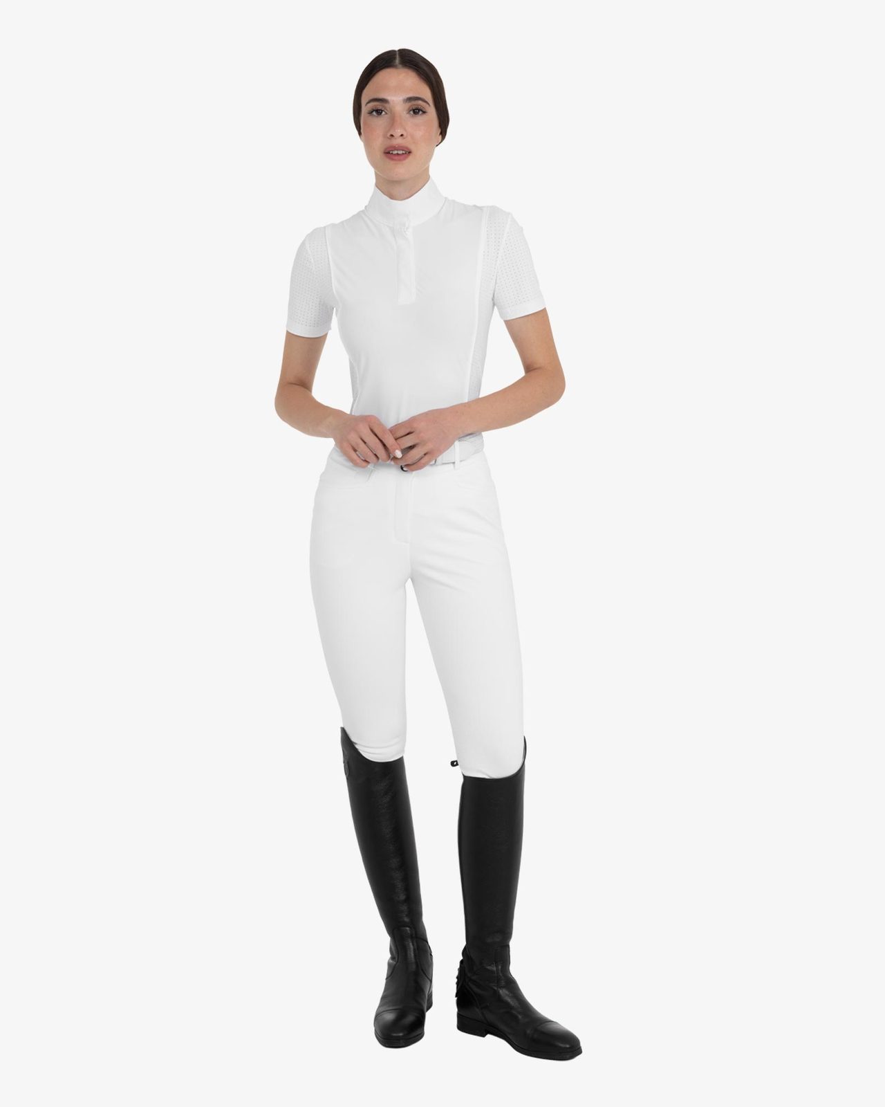 Women's high-waisted knee grip breeches