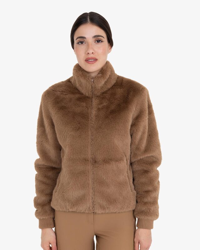 Women's faux fur outerwear