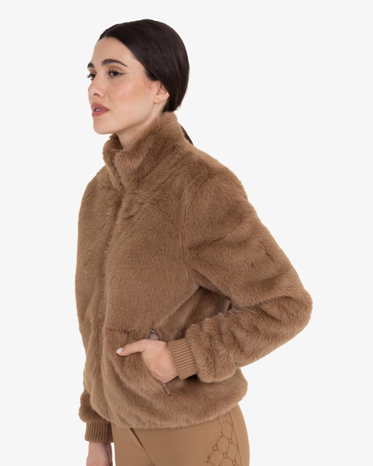Women's faux fur outerwear