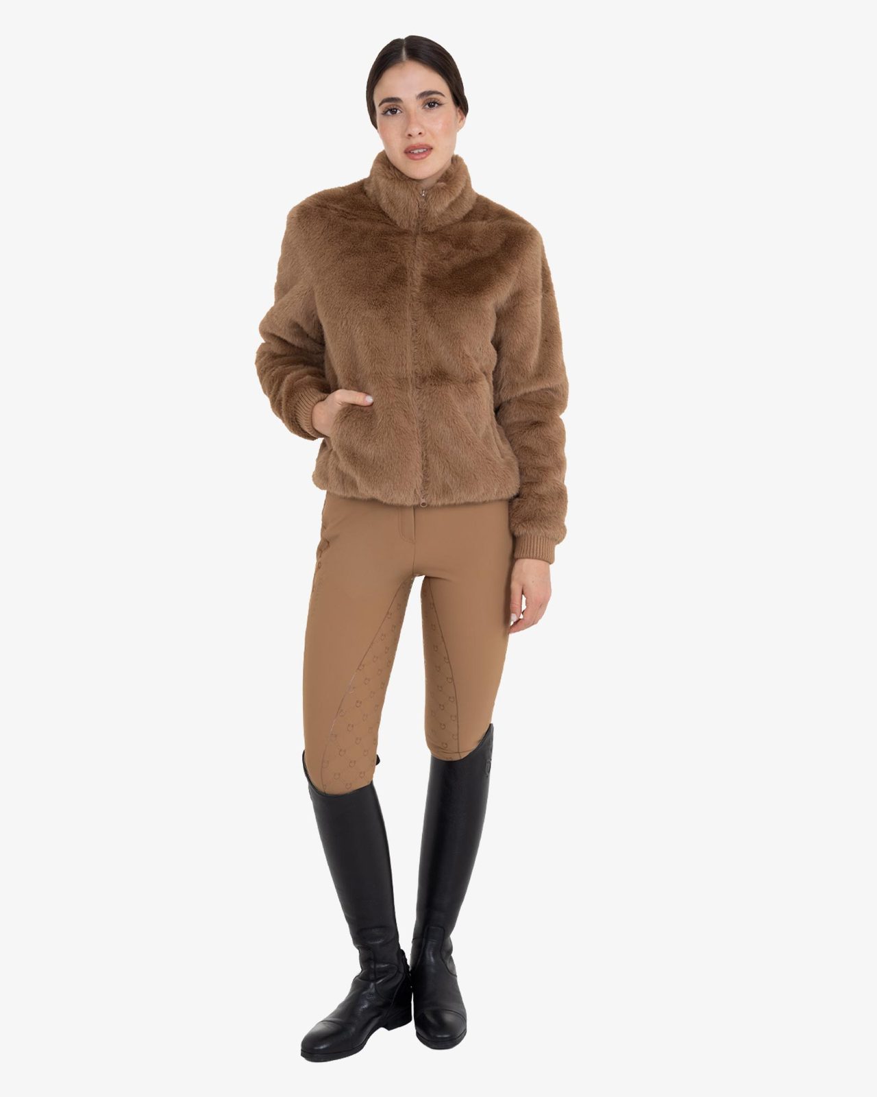 Women's faux fur outerwear