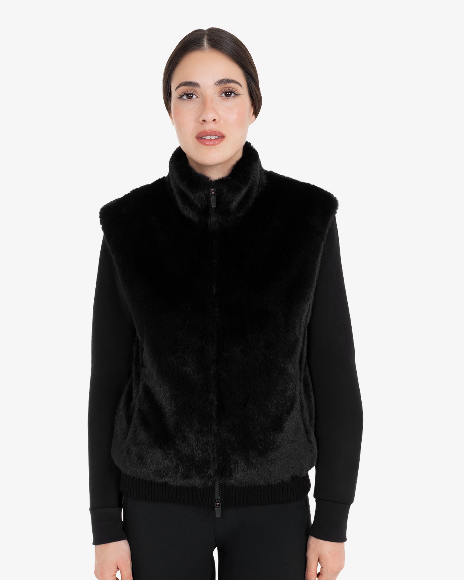 Women's faux fur vest