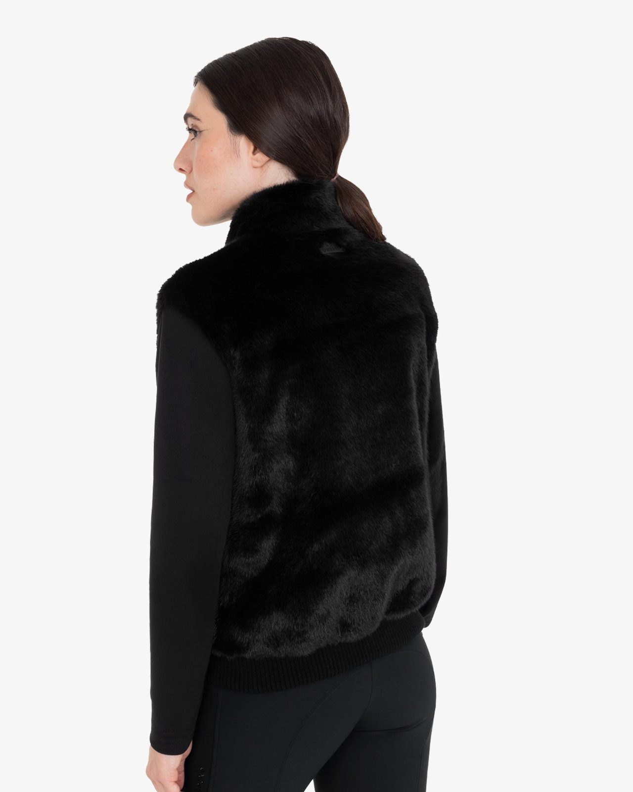 Women's faux fur vest