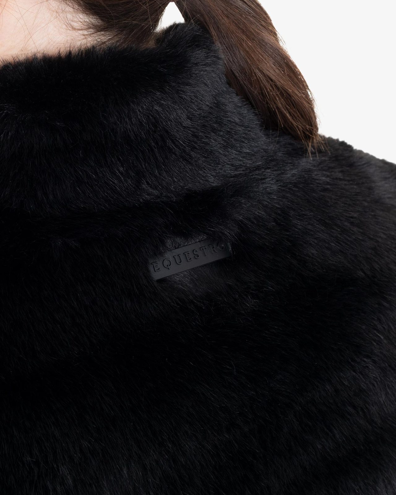 Women's faux fur vest