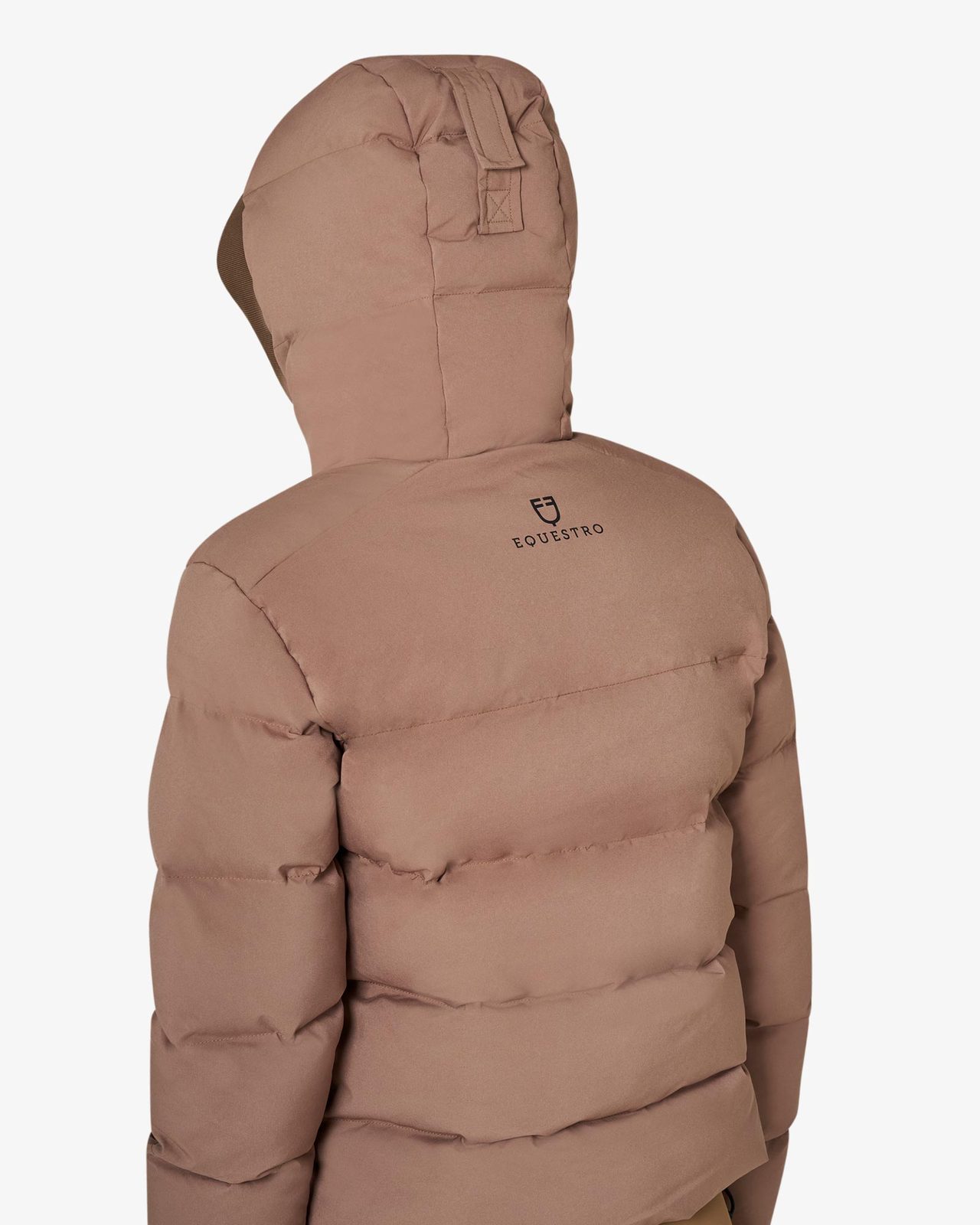 Women's hooded down jacket
