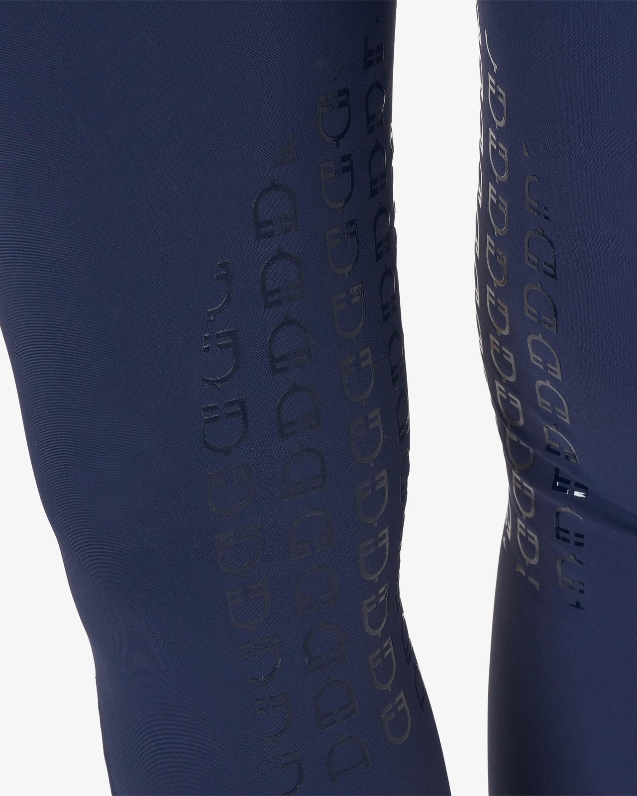 Women's high-waisted knee grip breeches with fleece lining