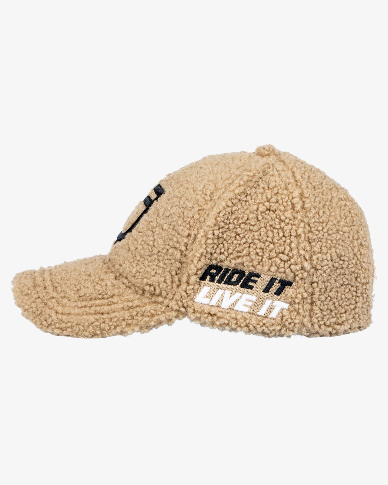 Unisex teddy fleece baseball cap
