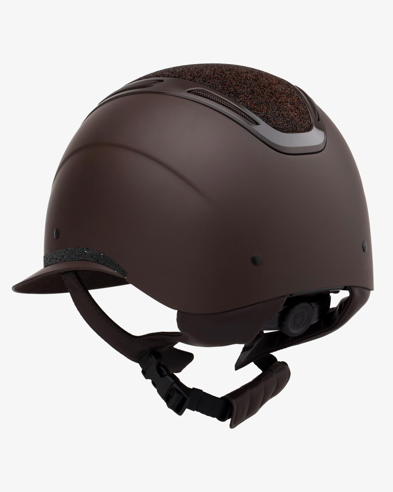 WOMEN'S APOCALYPSE DIAMONDS MATTE SHELL WIDE VISOR HELMET DETAC ADJUSTER