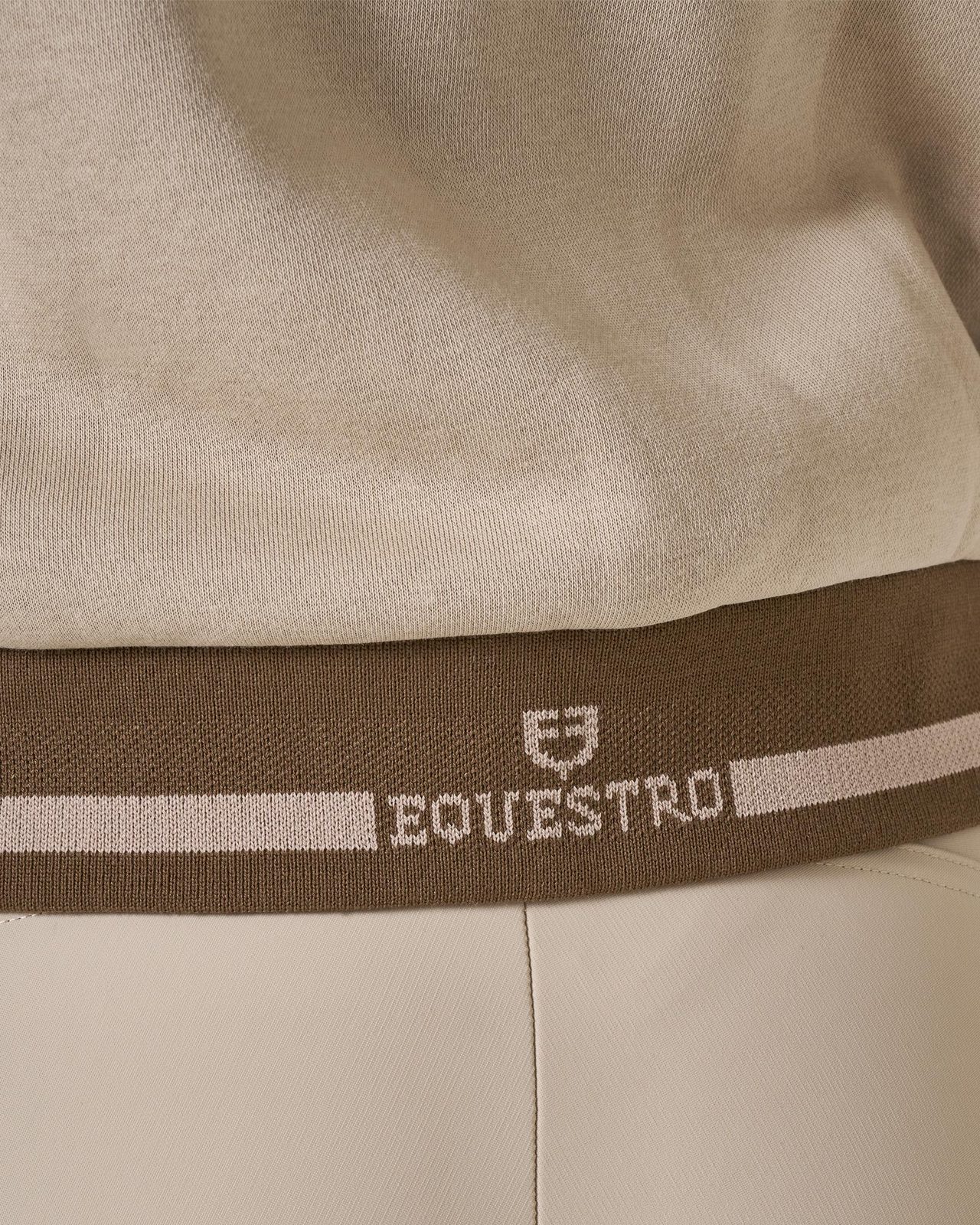 Women's hoodie with front zipper