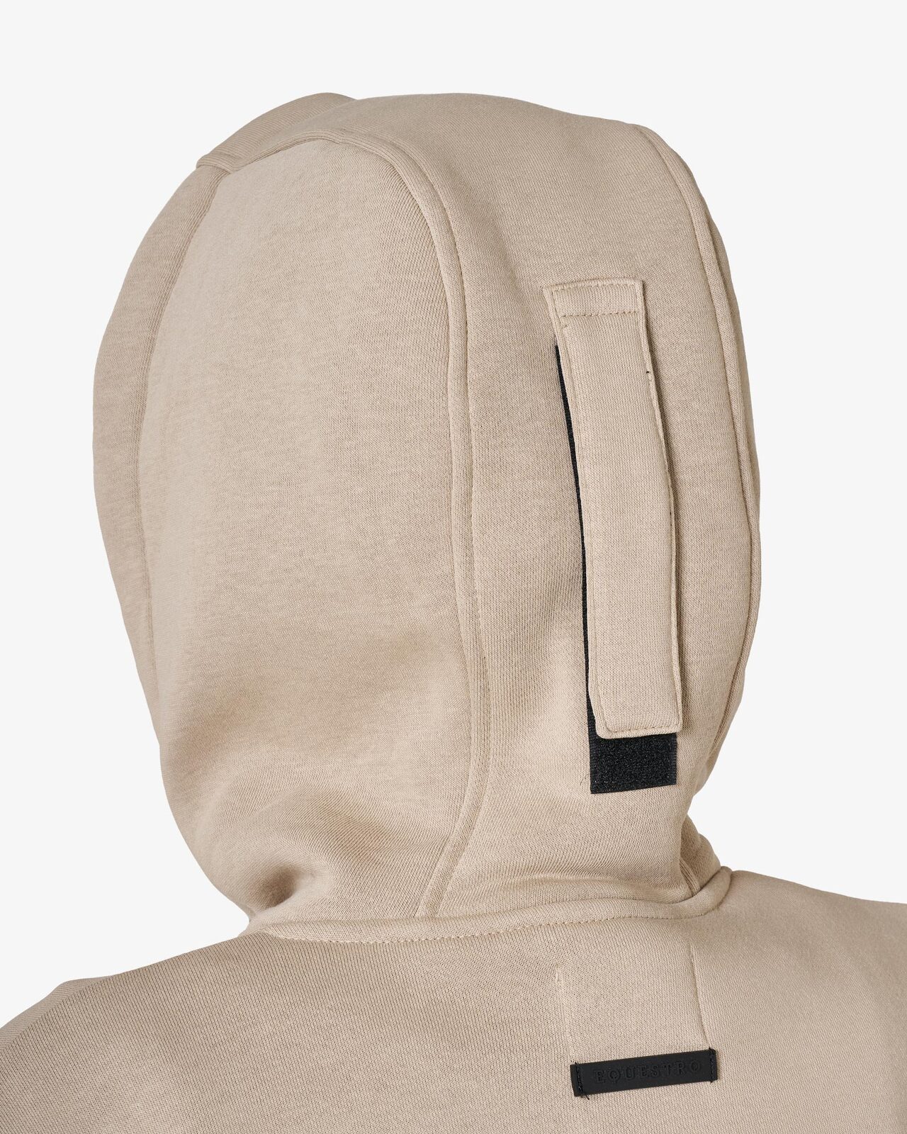 Women's hoodie with front zipper