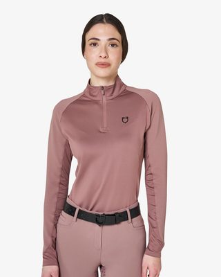 Women's slim fit long sleeve base layer