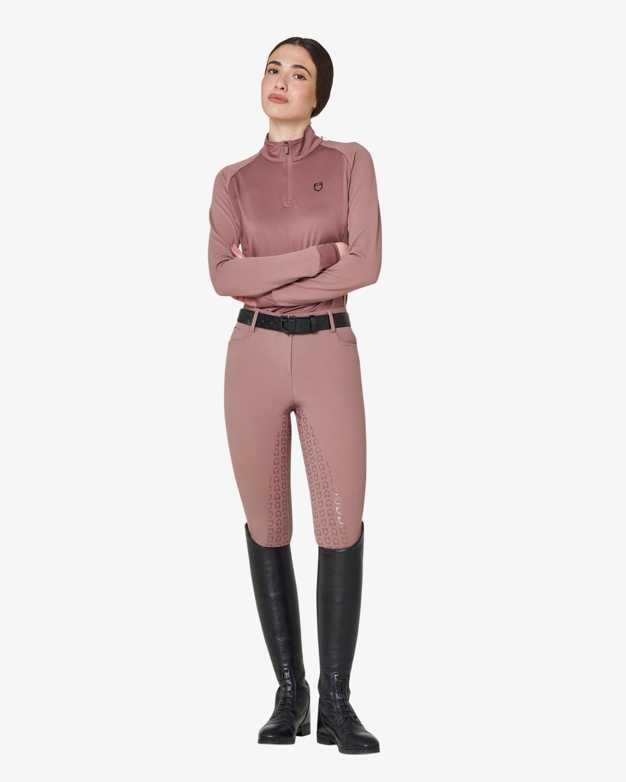 Women's slim fit long sleeve base layer
