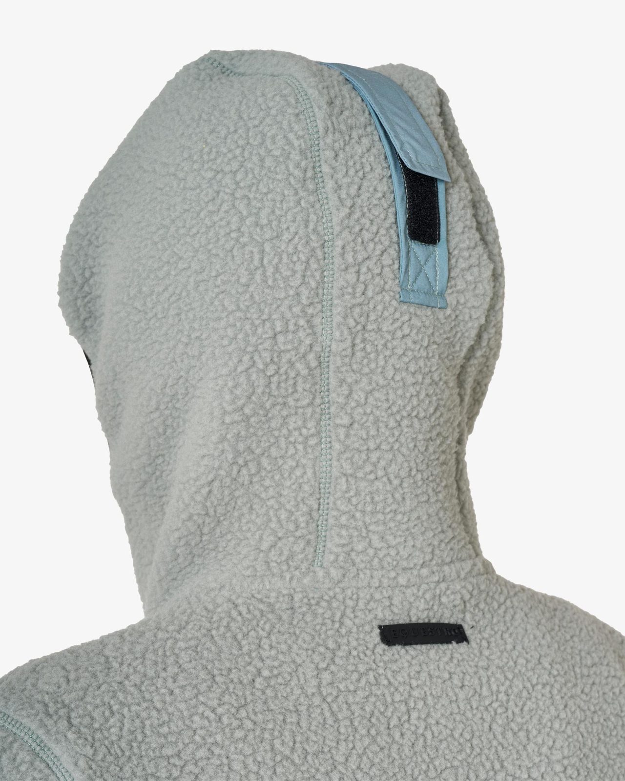 Felpa donna in pile teddy con cappuccio e zip