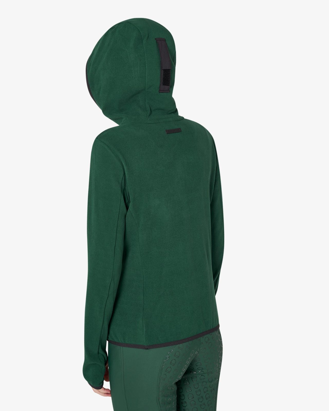 Felpa donna in pile con zip