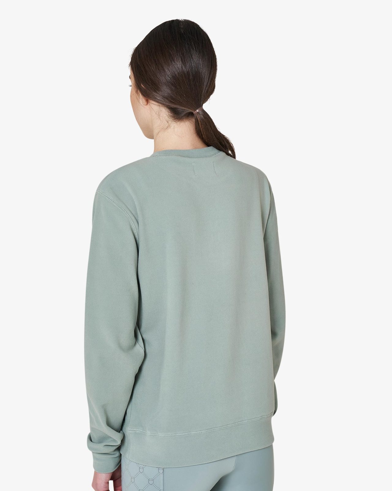 Women's fleece crewneck sweatshirt
