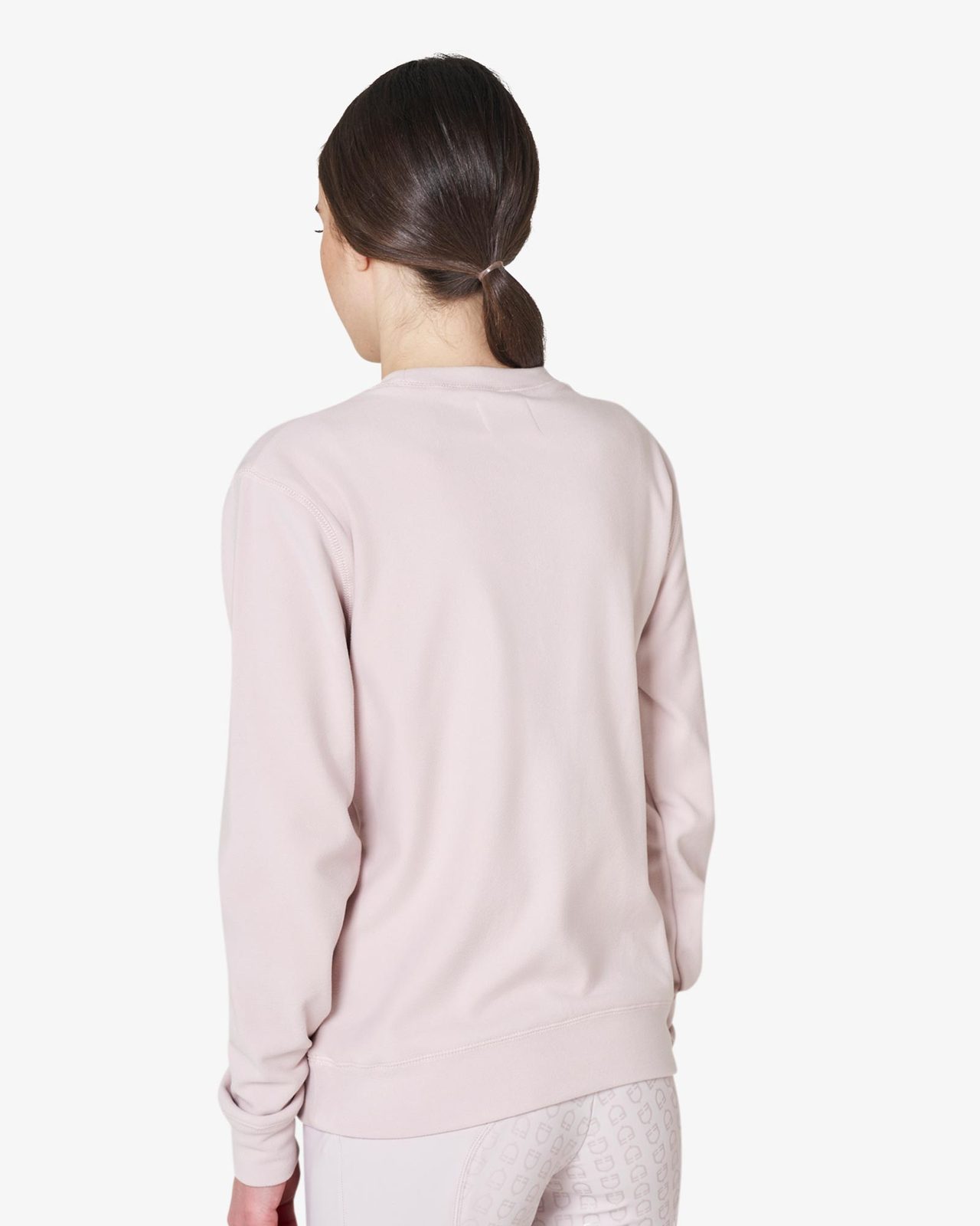 Women's fleece crewneck sweatshirt
