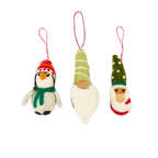 Set di decorazioni natalizie in feltro