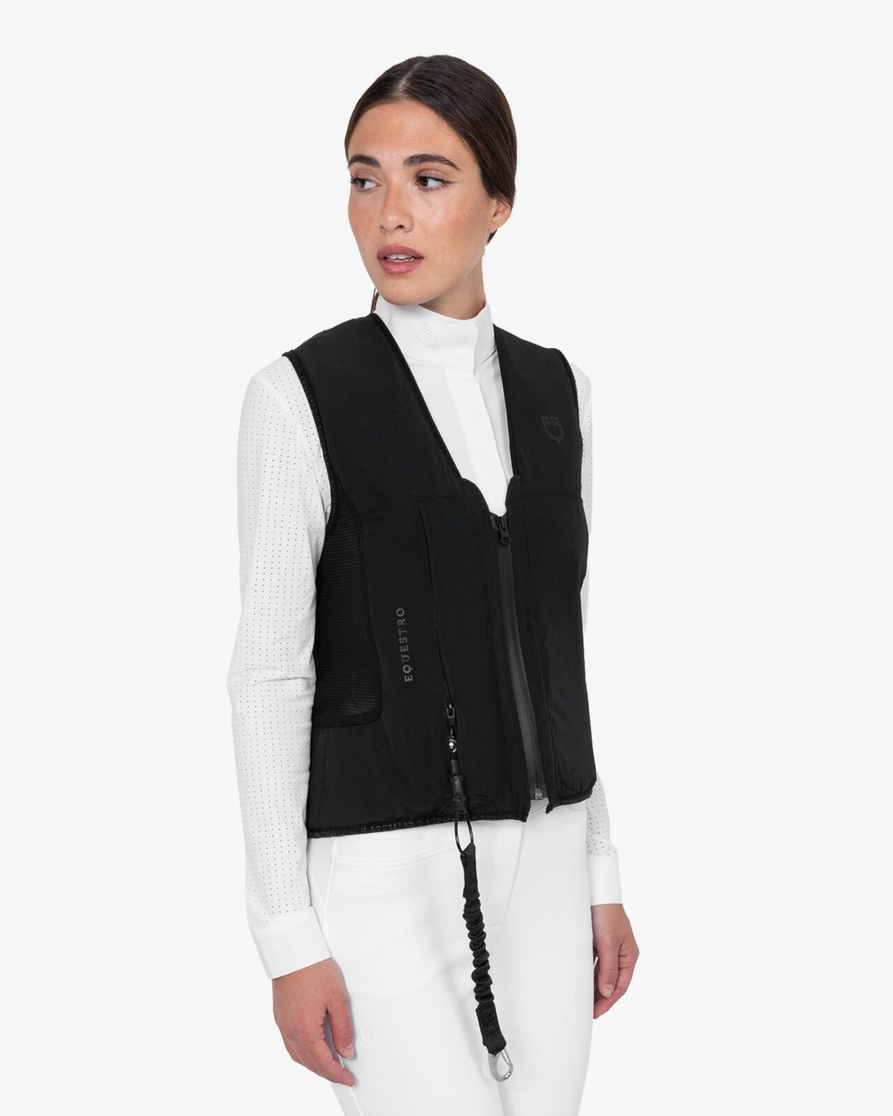 Airbag vest with level 2 back protector