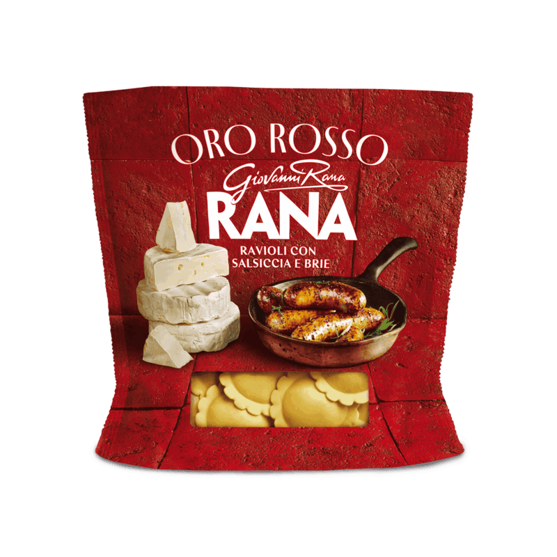 ORO ROSSO  Ravioli Salsiccia e Brie - 250 g