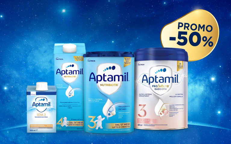 -50% su latti 3 e 4