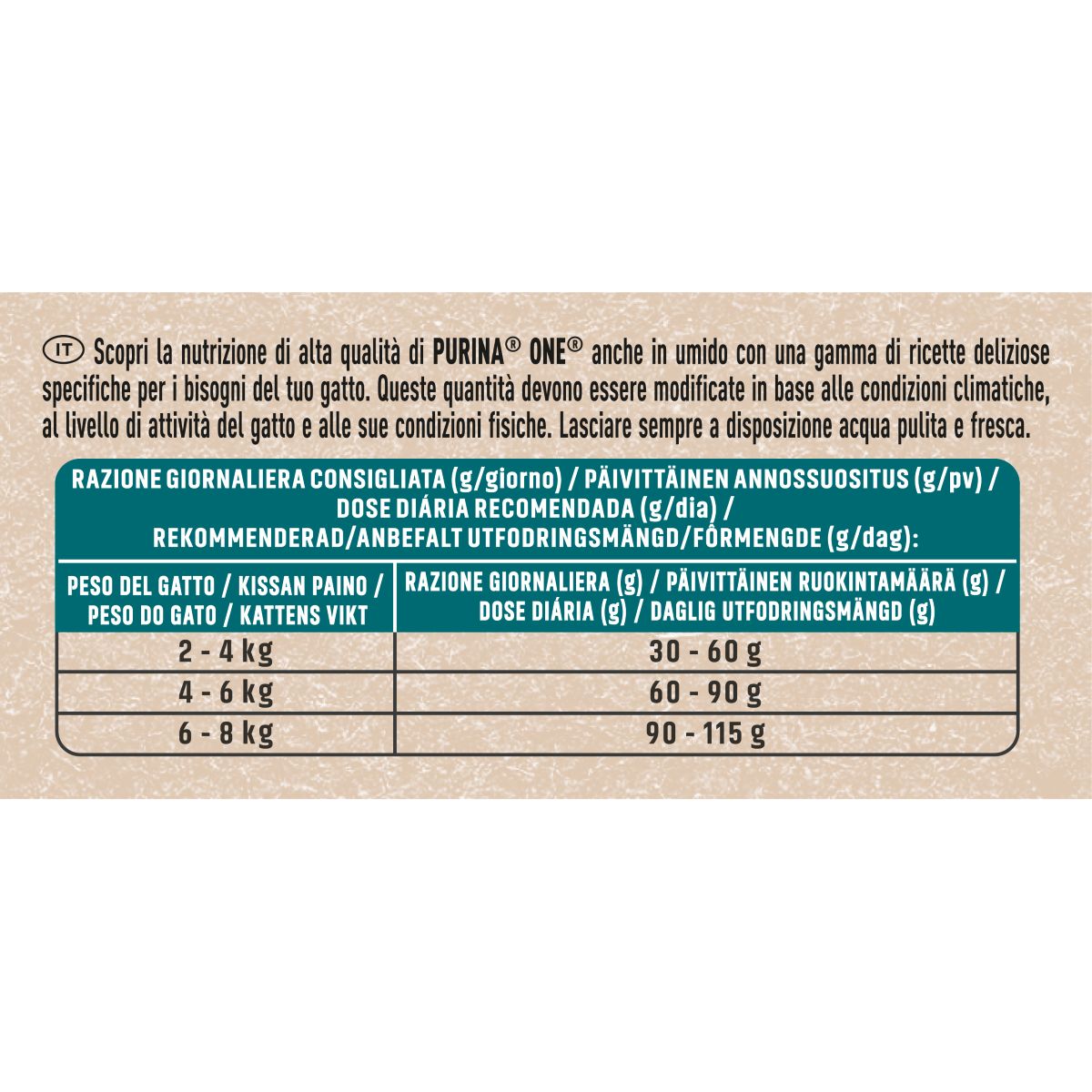 PURINA ONE® Bifensis Sterilcat, Secco Gatto Grain Free ricco in Manzo