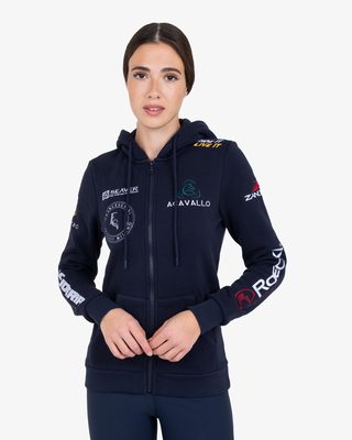 Women's multi-logo hoodie S26 design