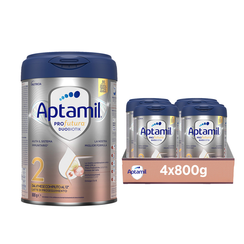 APTAMIL PROFUTURA 2 Latte di proseguimento Polvere | Aptashop 4 Confezioni da 800g
