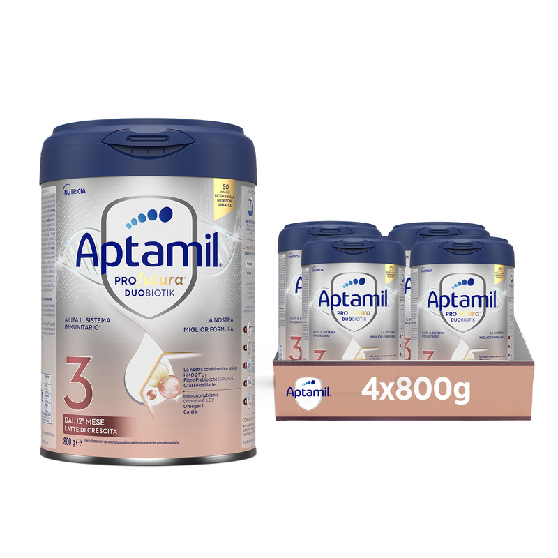 APTAMIL PROFUTURA 3 Latte di crescita Polvere | Aptashop 4 Confezioni da 800g